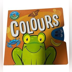 🎉6/$20 ‘COLOURS’ BOARD BOOK TURNING WHEEL BOOK